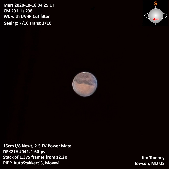 Mars - Oct 18, 2020